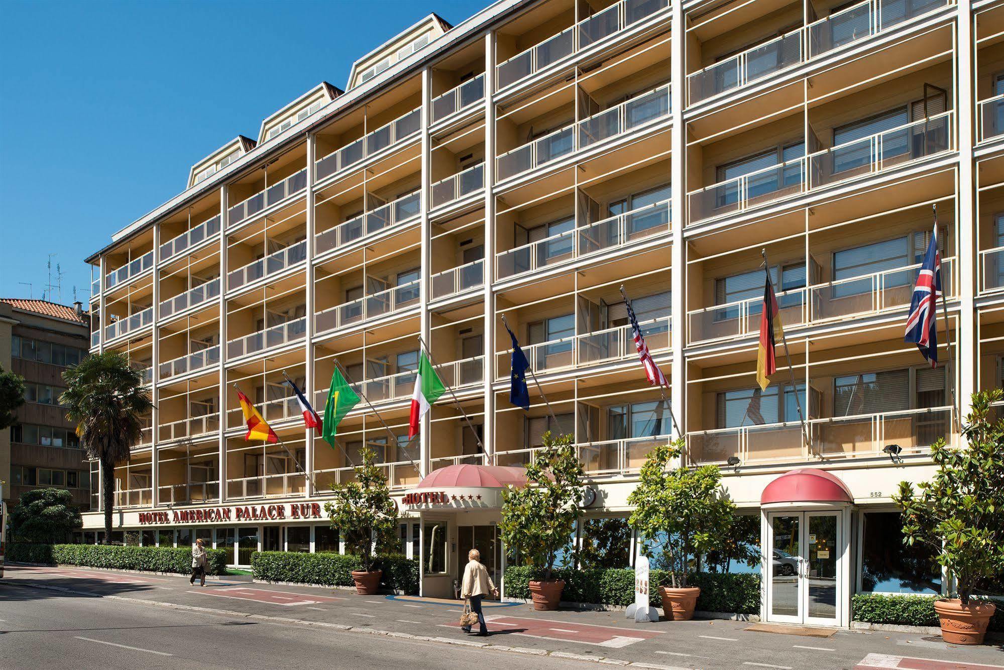 Hotel American Palace Eur Roma Esterno foto